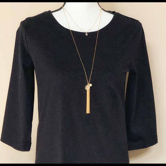 Filigree Tassel Necklace - Picture 1 of 7